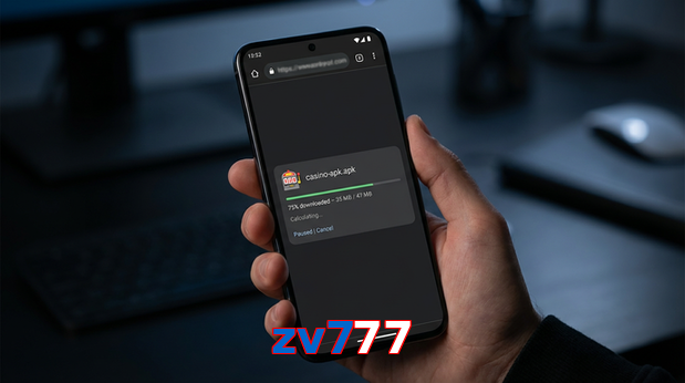 Main screen of Zv777 apk page for PK players